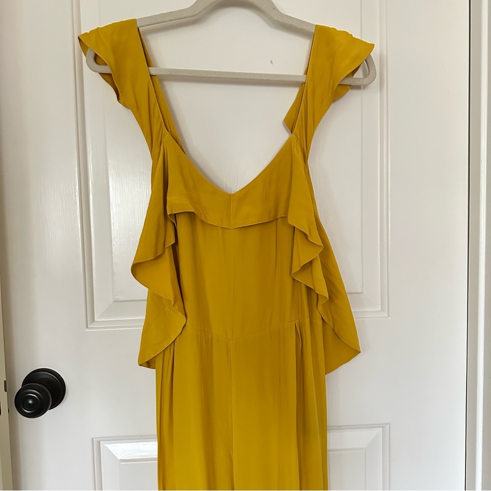 S/W/F Boutique Yellow Jumpsuit View 5